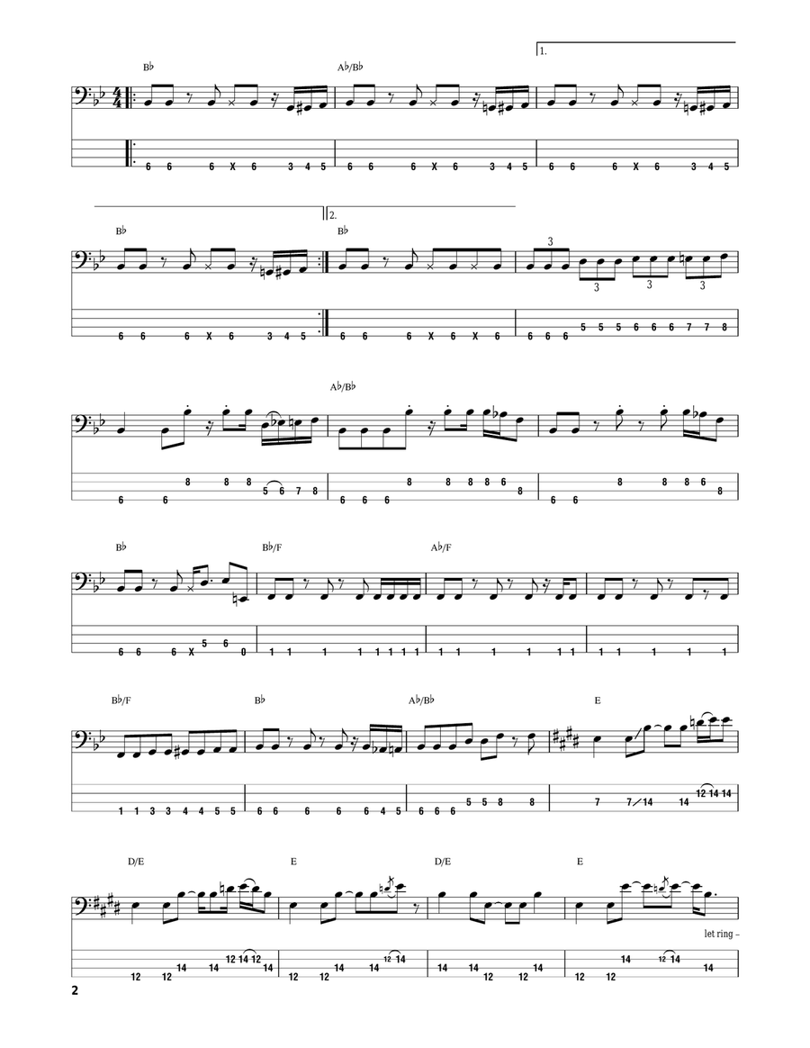 Yours Is No Disgrace Yours Is No Disgrace Acoustic Guitar scores gallery preview page 2