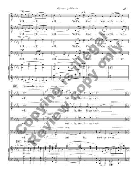A Symphony of Carols (Choral Score)