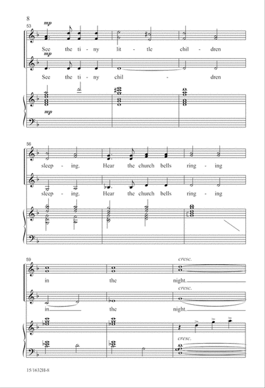 A Glad Noel SSA scores gallery preview page 8