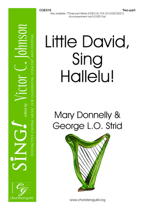 Book cover for Little David, Sing Hallelu! - Two-part