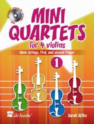 Book cover for Mini Quartets 1 for 4 violins