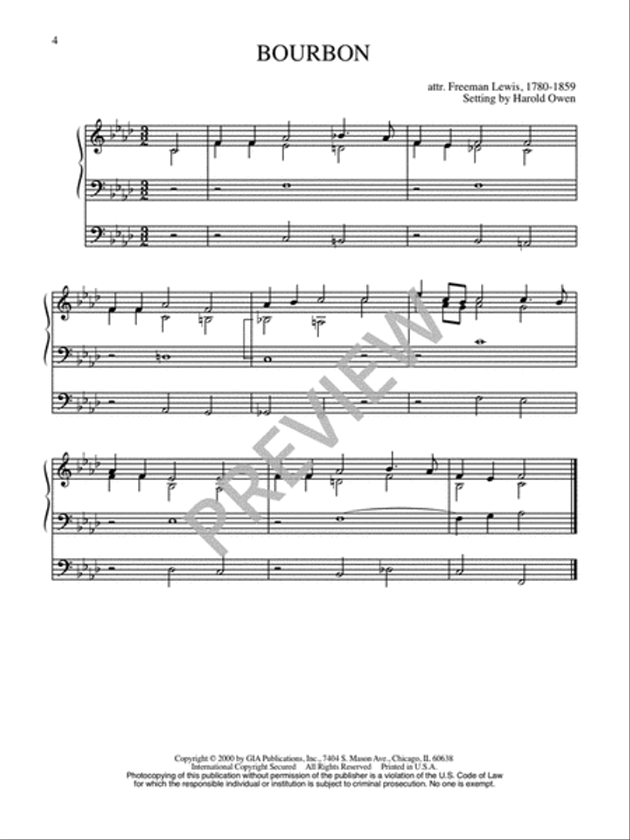 Twenty-Five Organ Harmonizations - Volume 1 Organ scores gallery preview page 6