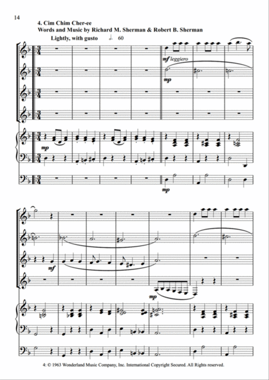 A Small World Medley Set of Parts scores gallery preview page 11