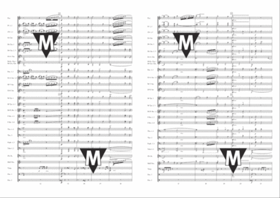 Music for a Hero Concert Band scores gallery preview page 3