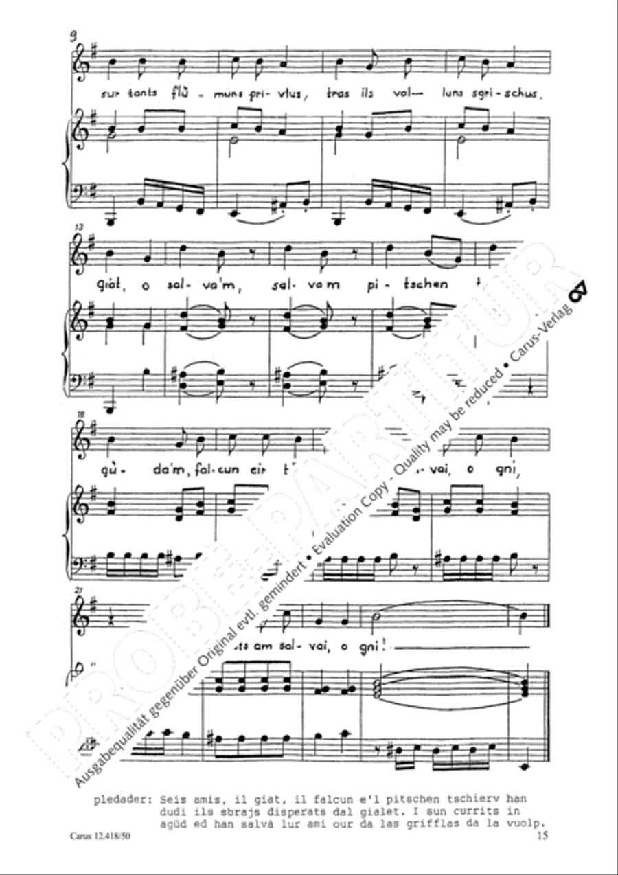 Dal gialet buondrius Voice Solo scores gallery preview page 16