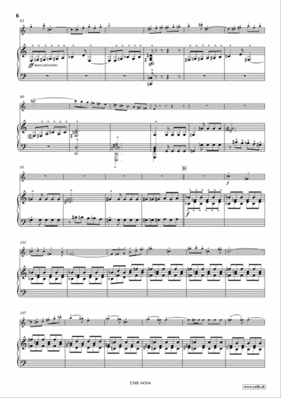 Scherzo Alto Saxophone scores gallery preview page 7