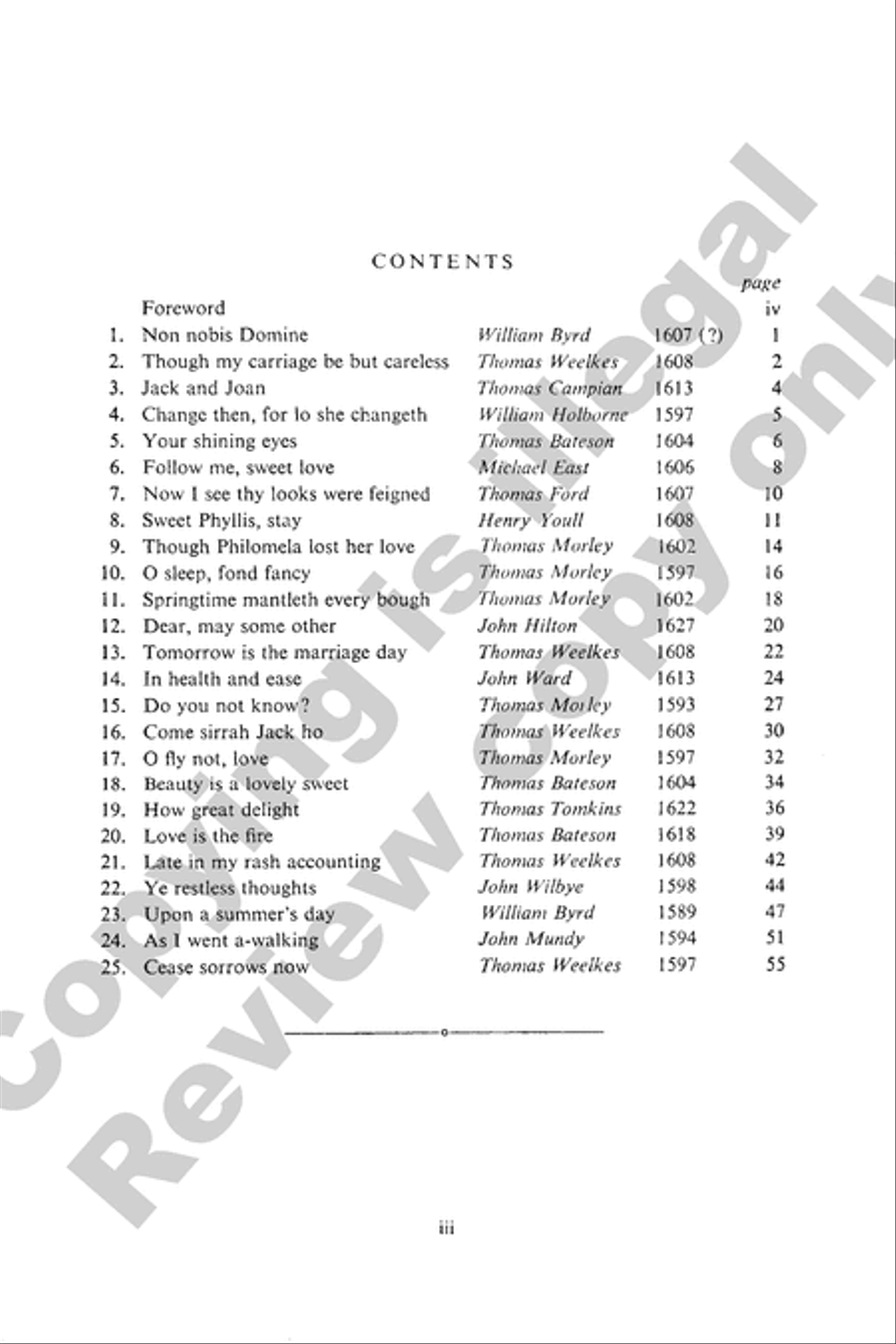 Invitation to Madrigals, Book 1 3-Part scores gallery preview page 23
