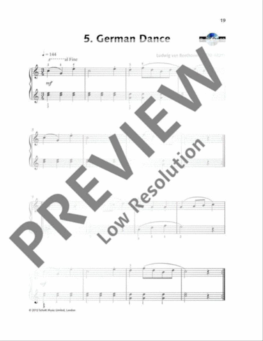 The Classical Piano Method Piano Method scores gallery preview page 20