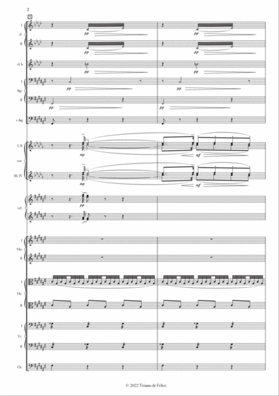Poissons d'or (Debussy) - Tiziano de Felice Full Orchestra scores gallery preview page 4