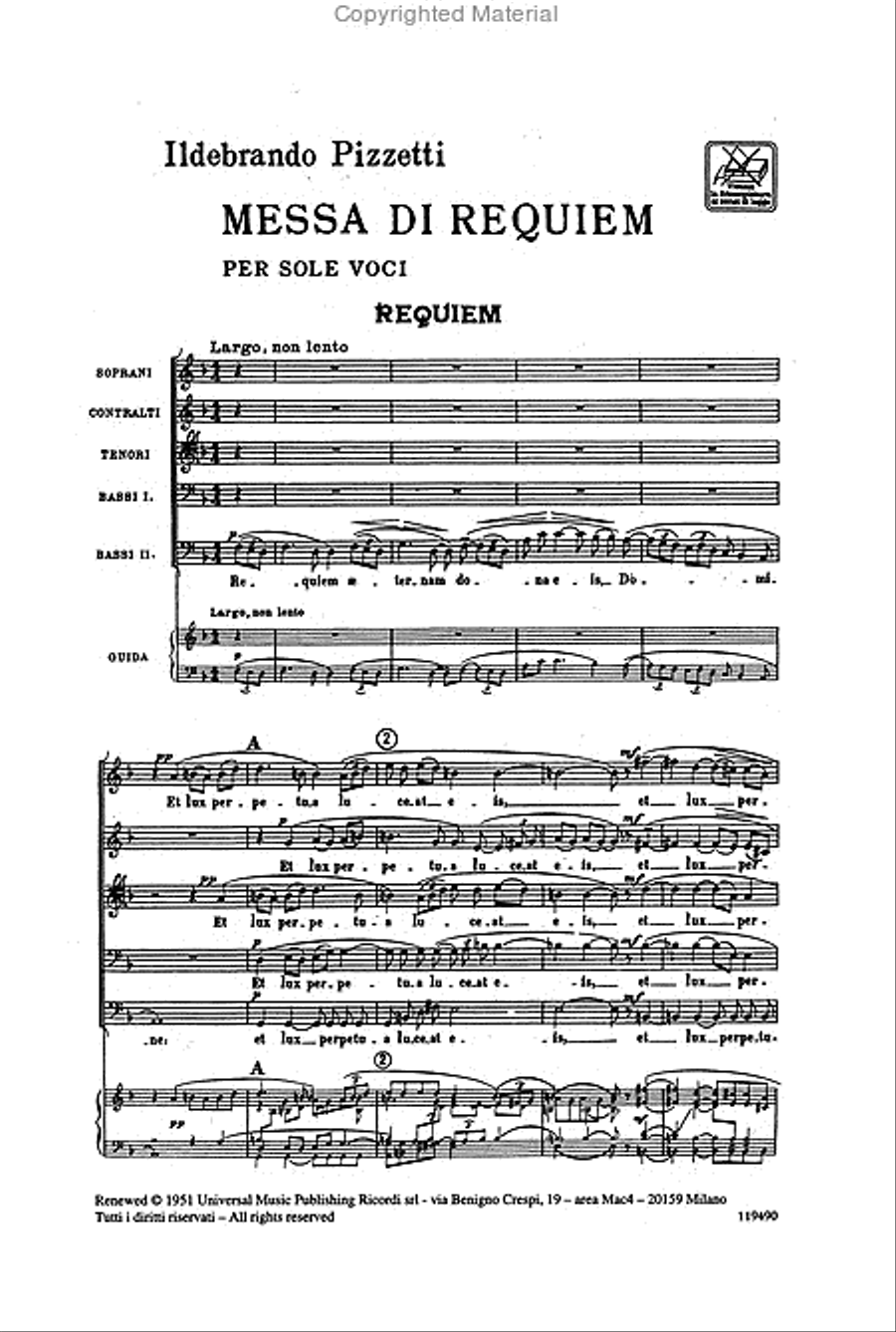 Requiem 4-Part scores gallery preview page 2