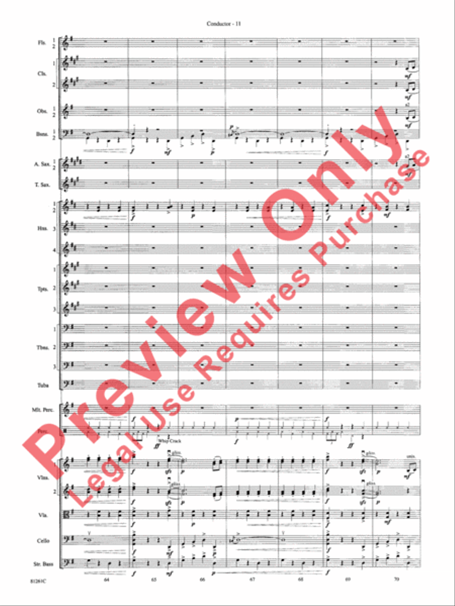 Sleigh Ride Full Orchestra scores gallery preview page 14