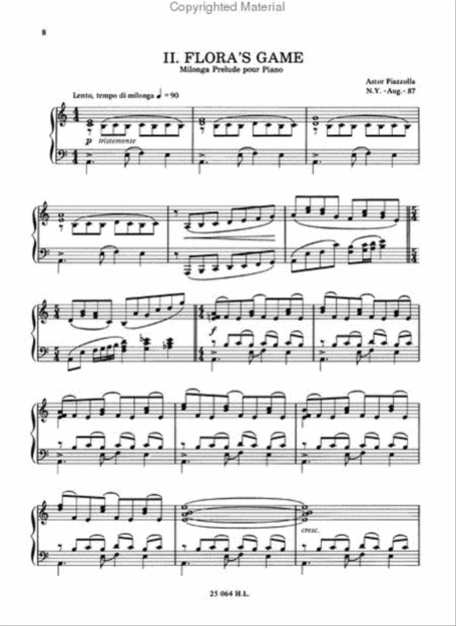 Preludes (3) Preludes (3) Piano Solo scores gallery preview page 3