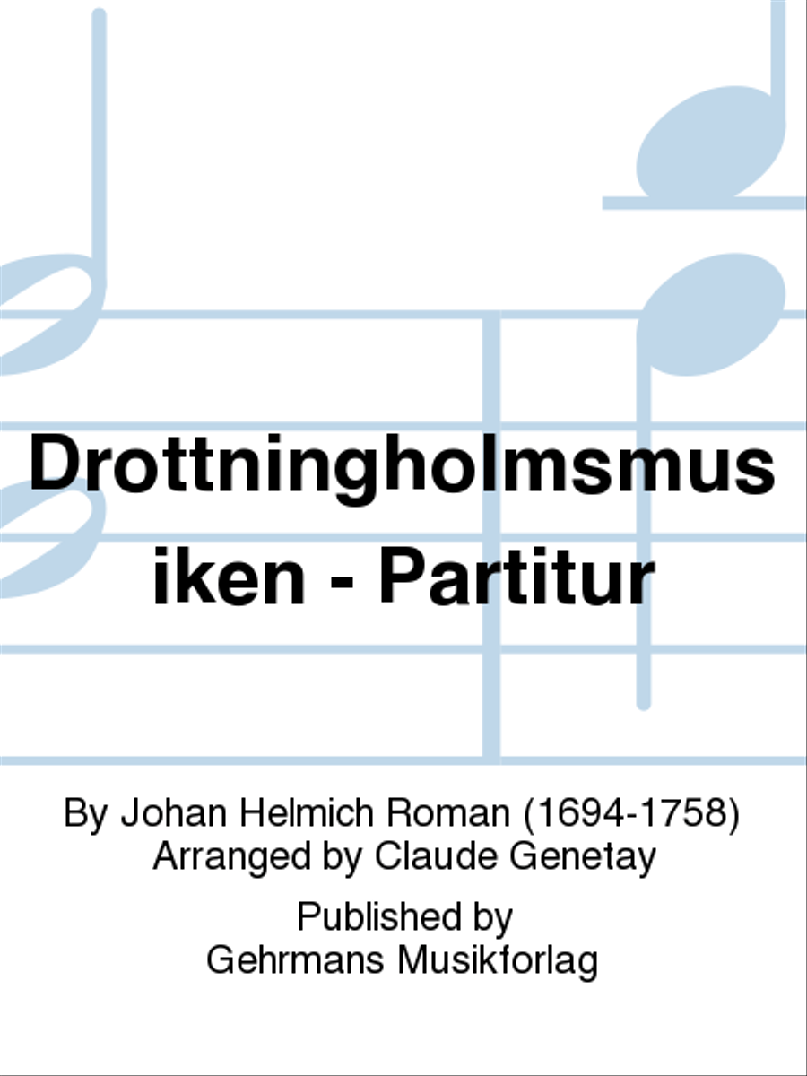 Drottningholmsmusiken - Partitur