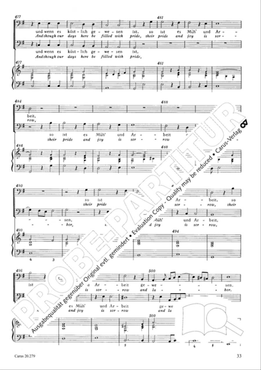 Musikalische Exequien I-III Score scores gallery preview page 36