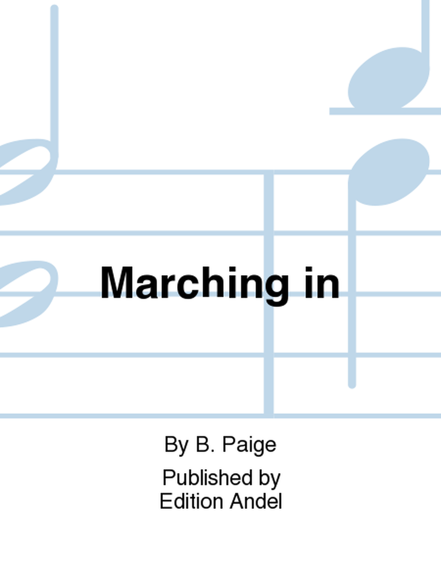 Marching in