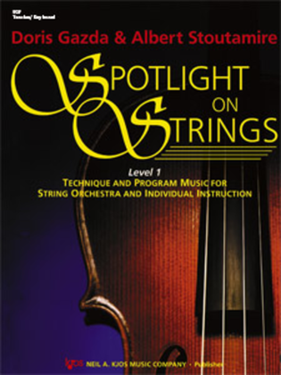 Spotlight on Strings, Book 1 - Score