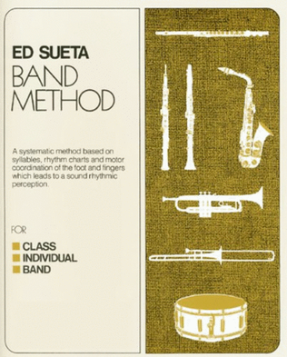 Book cover for Ed Sueta Band Method - Bass Clarinet Book 1