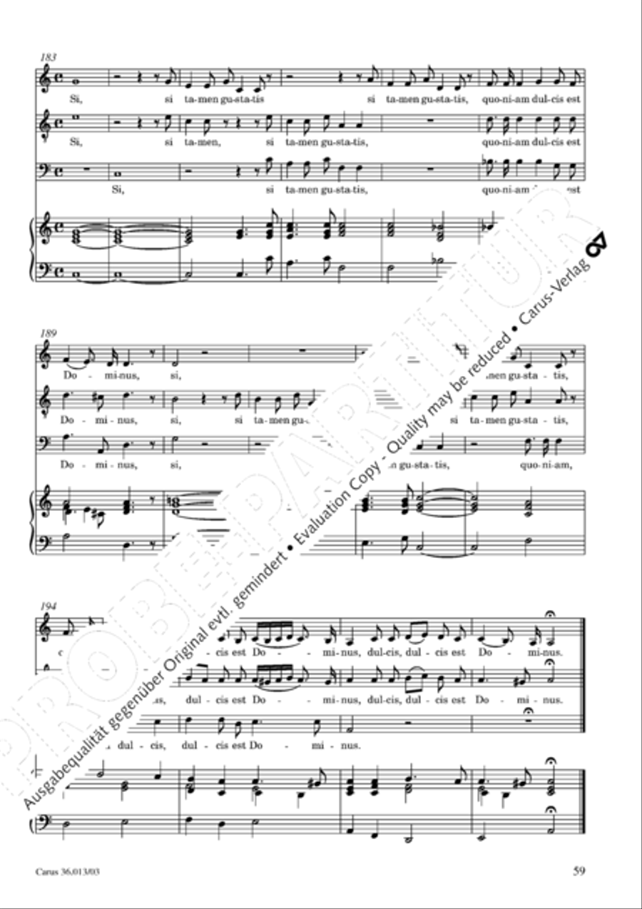 Membra Jesu nostri SSATB scores gallery preview page 60