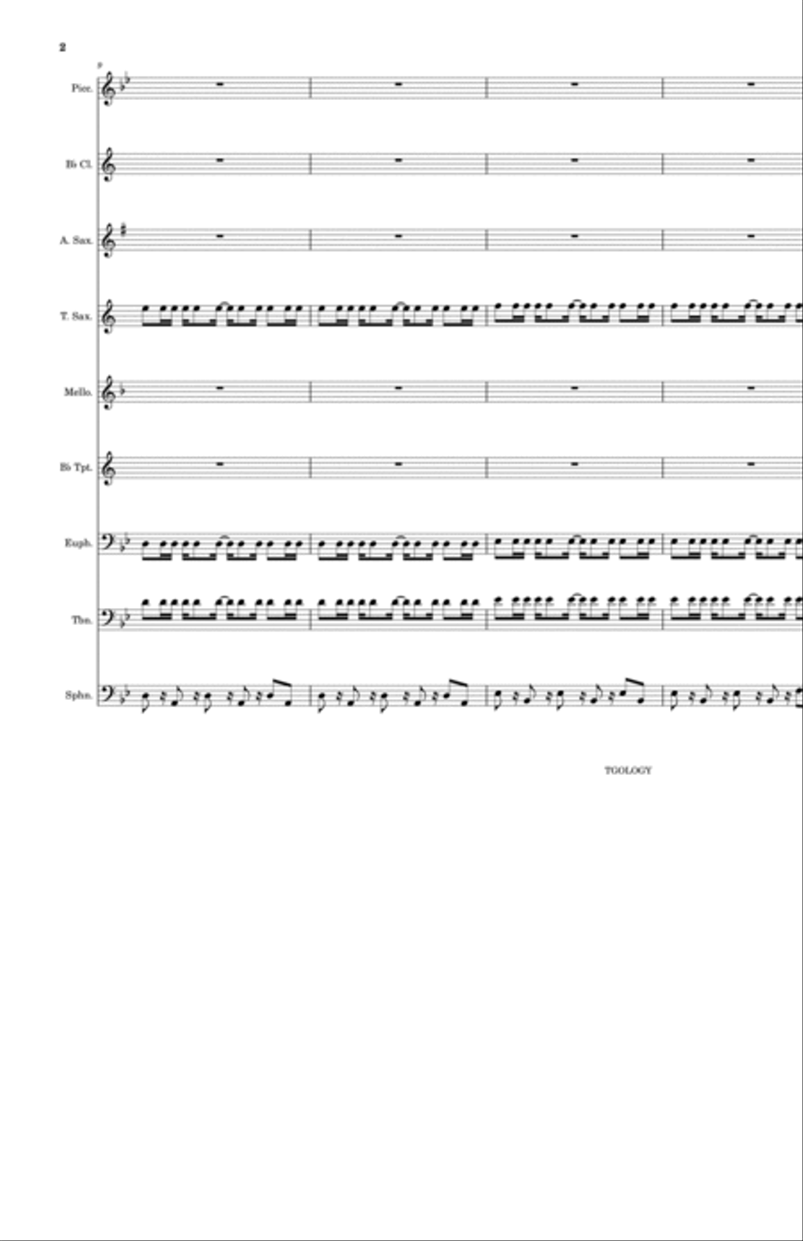 Big Ballin Marching Band scores gallery preview page 2