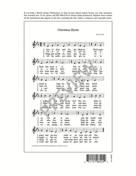 Christmas Hymn