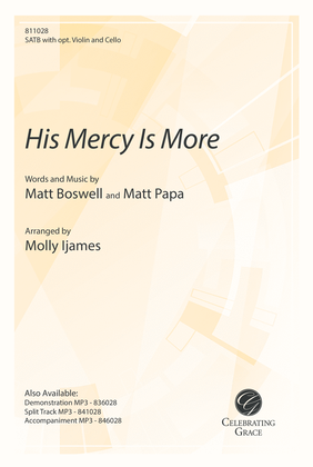 Book cover for His Mercy Is More