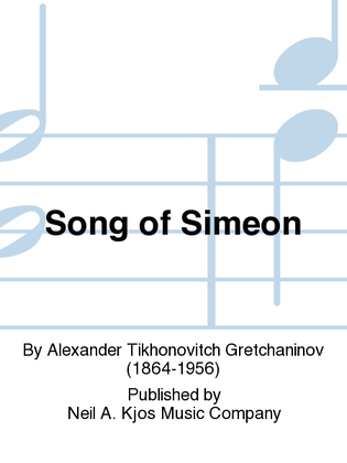 Song of Simeon