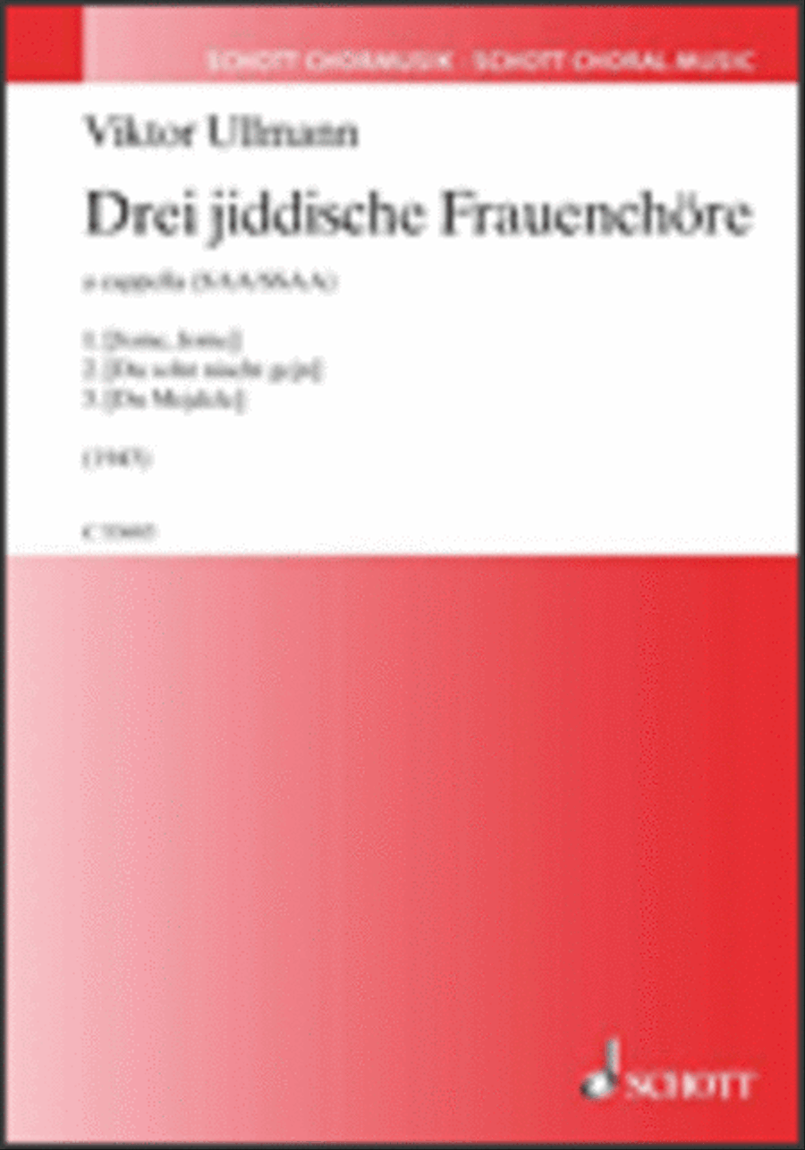 Drei Jiddische Frauenchore A Cappella scores gallery preview page 1