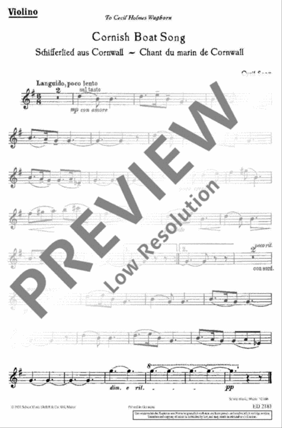 Cornish Boat Song Cornish Boat Song Piano Trio scores gallery preview page 4