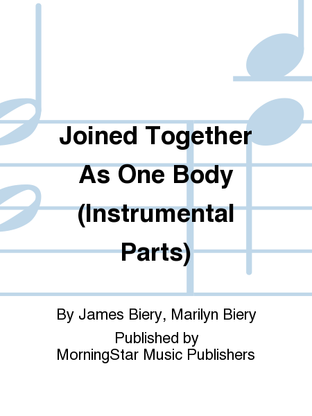 Joined Together As One Body (Instrumental Parts) image number null