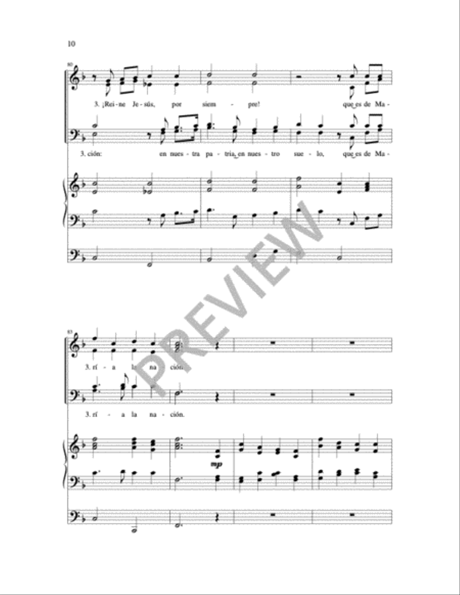 Tu Reinaras Tu Reinaras 4-Part scores gallery preview page 10