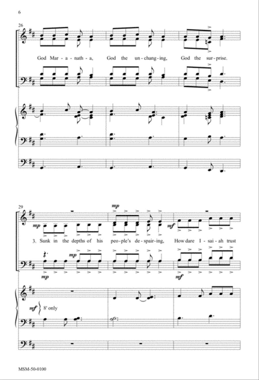 Advent Carol Advent Carol Divisi scores gallery preview page 5