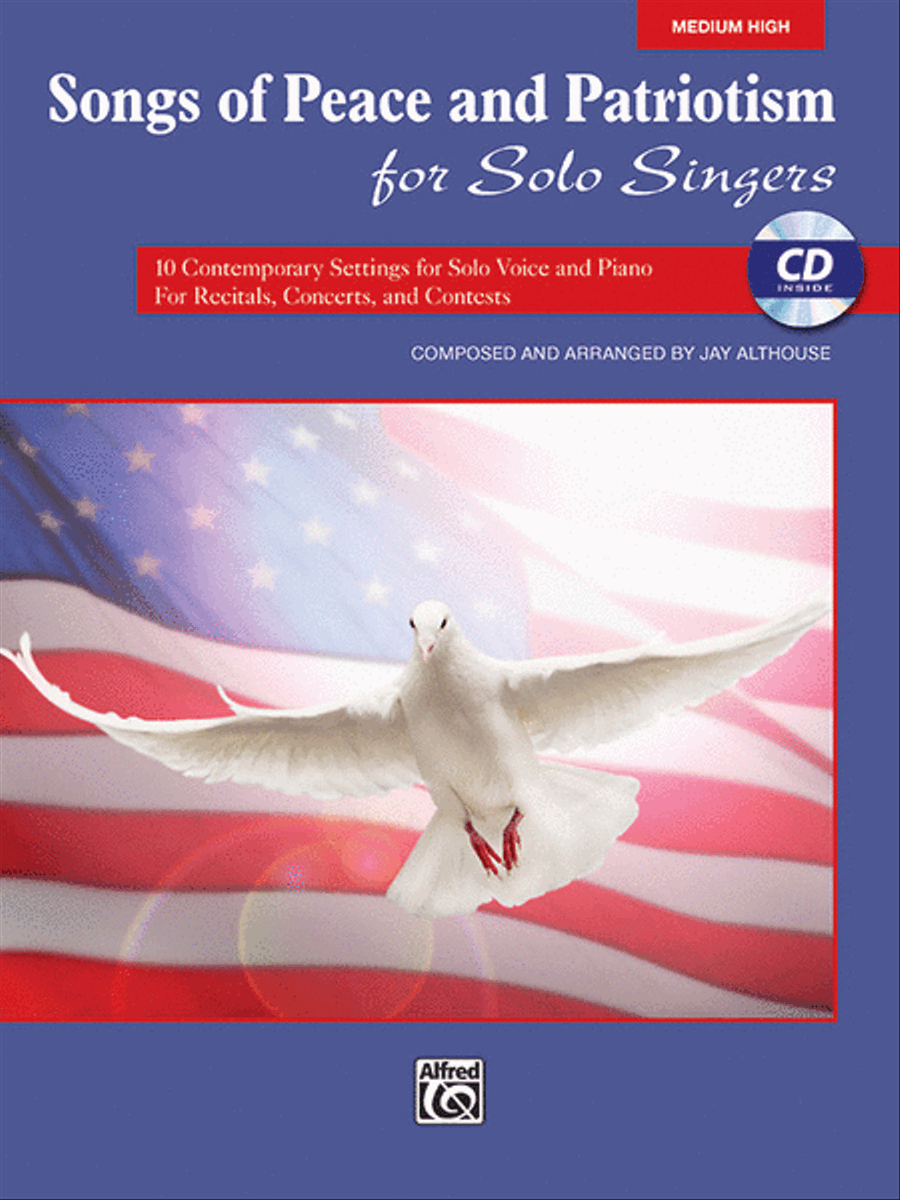 Songs of Peace and Patriotism for Solo Singers Medium-High Voice scores gallery preview page 1