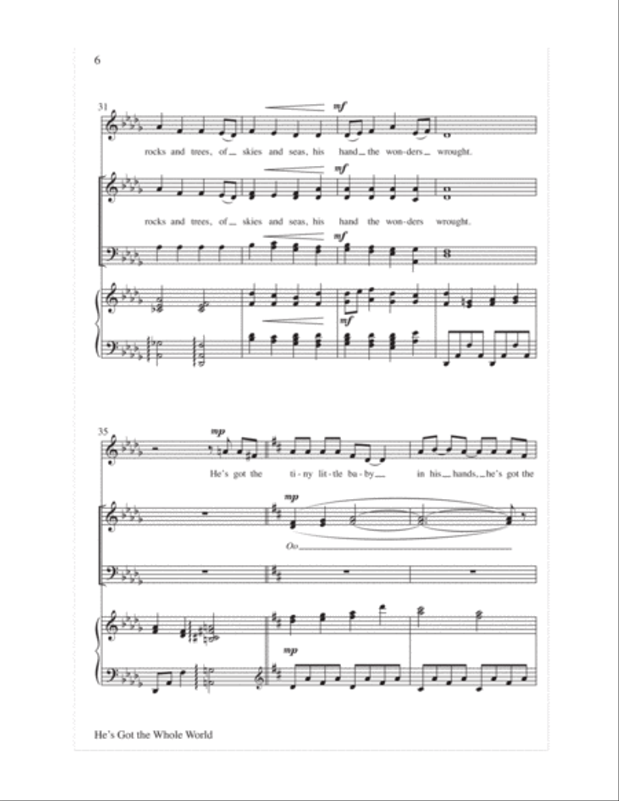 Let the Children Sing 4-Part scores gallery preview page 8