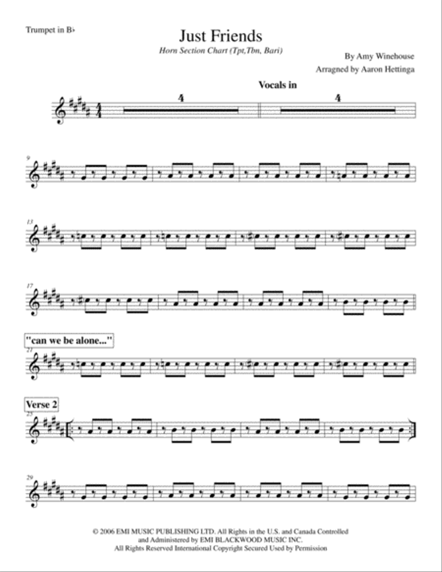 Just Friends Just Friends Small Ensemble scores gallery preview page 2