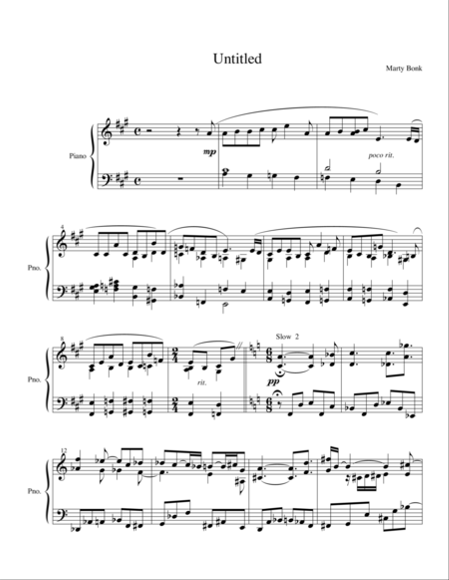 A Piano Study A Piano Study Piano Method scores gallery preview page 1