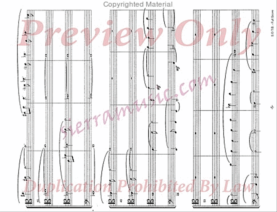 South Of The Border Trombone Quartet scores gallery preview page 6
