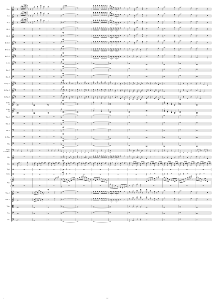 Comet Kohoutek Full Orchestra scores gallery preview page 4