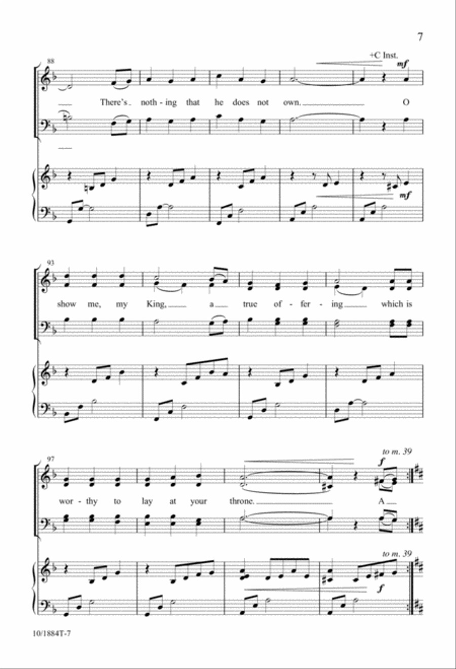 Fit For a King 4-Part scores gallery preview page 7