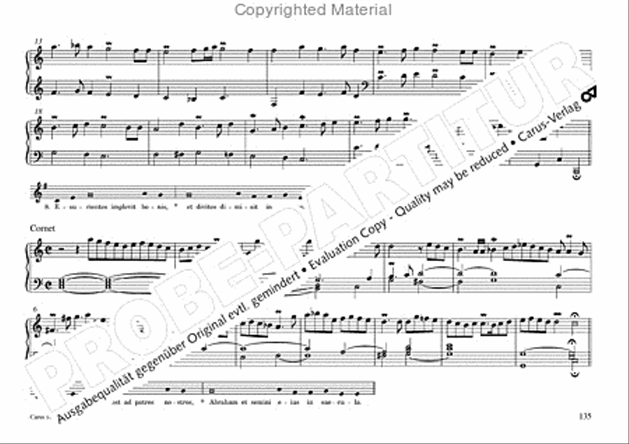 Freiburger Orgelbuch: Stammteil Organ Solo scores gallery preview page 136
