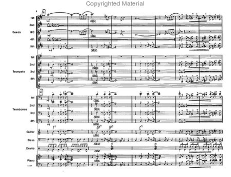 Brother Timothy Brother Timothy Jazz Ensemble scores gallery preview page 7