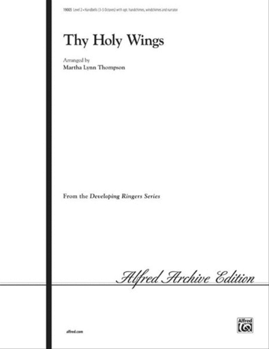 Thy Holy Wings Handbell Choir scores gallery preview page 1