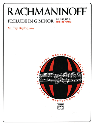 Book cover for Prelude in G minor, Op. 23, No. 5