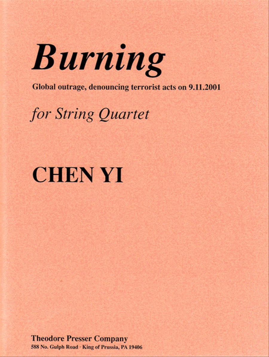 Burning Chamber Music scores gallery preview page 1