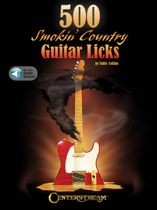 Book cover for 500 Smokin' Country Guitar Licks
