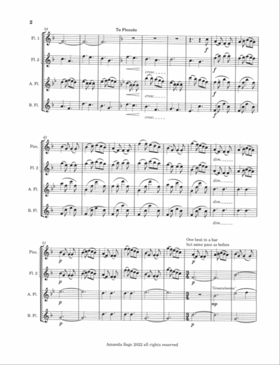 Second Suite in F major, Movement IV: Fantasia on the 