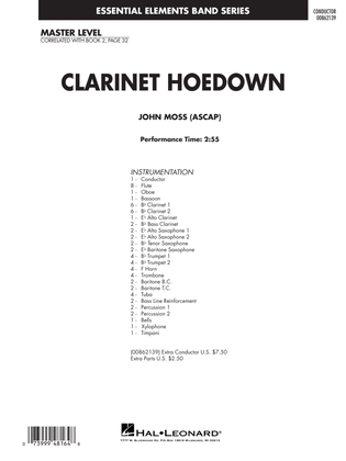 Clarinet Hoedown - Conductor Score (Full Score)