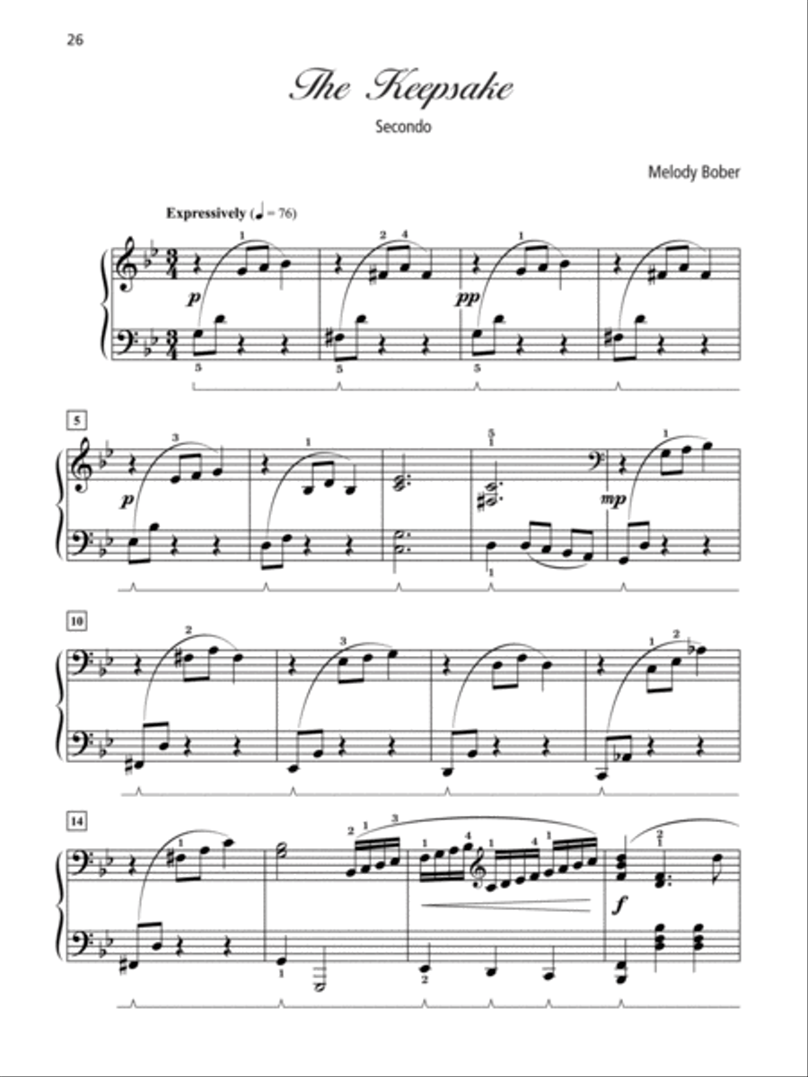 Grand Duets for Piano, Book 6 Small Ensemble scores gallery preview page 6