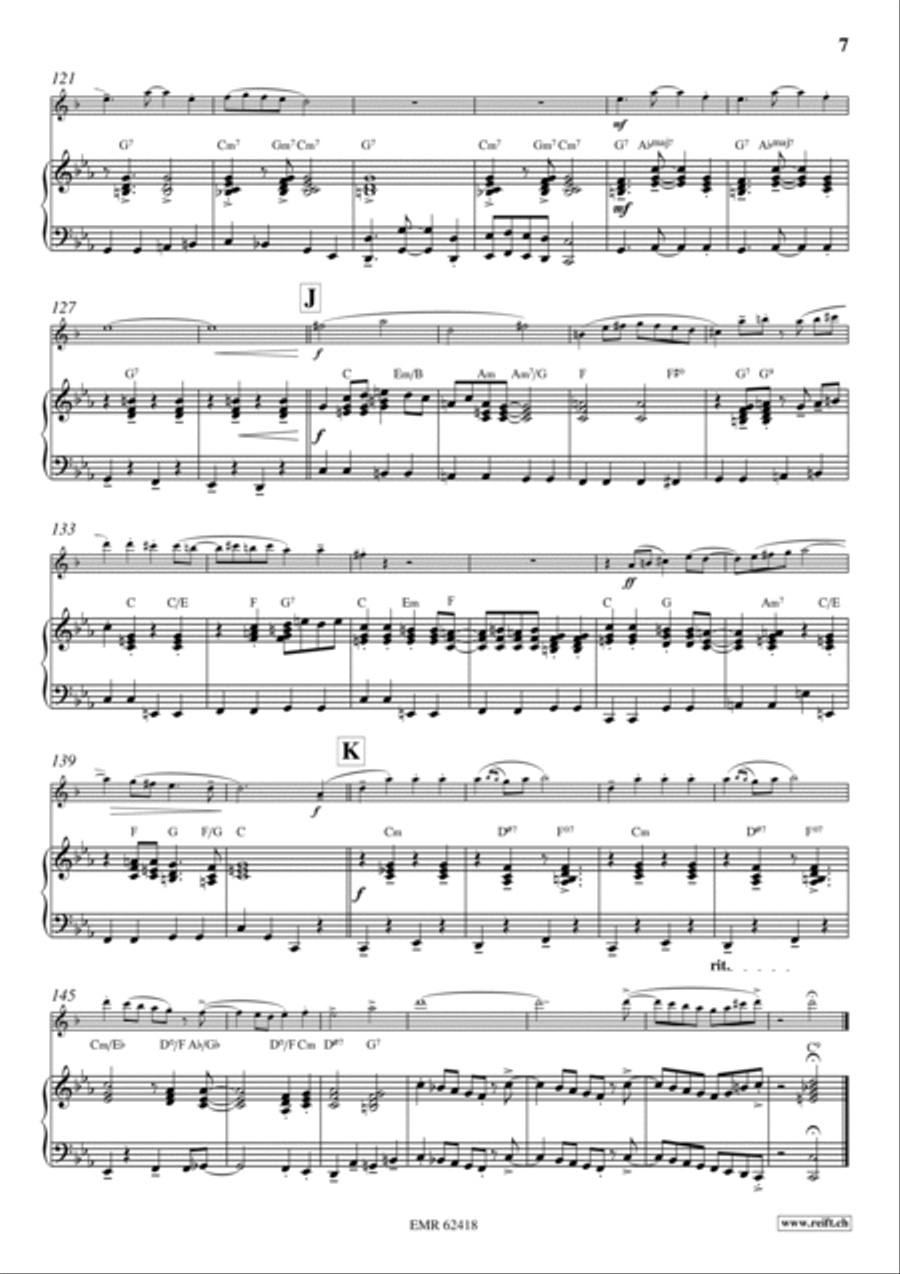 La Cinquantaine Soprano Saxophone scores gallery preview page 8