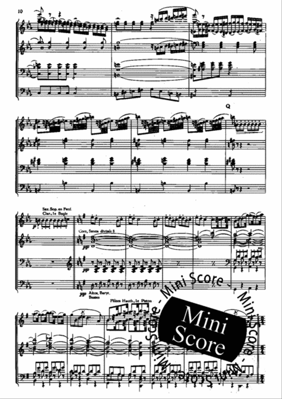 Les Diamants de la Couronne Concert Band scores gallery preview page 13