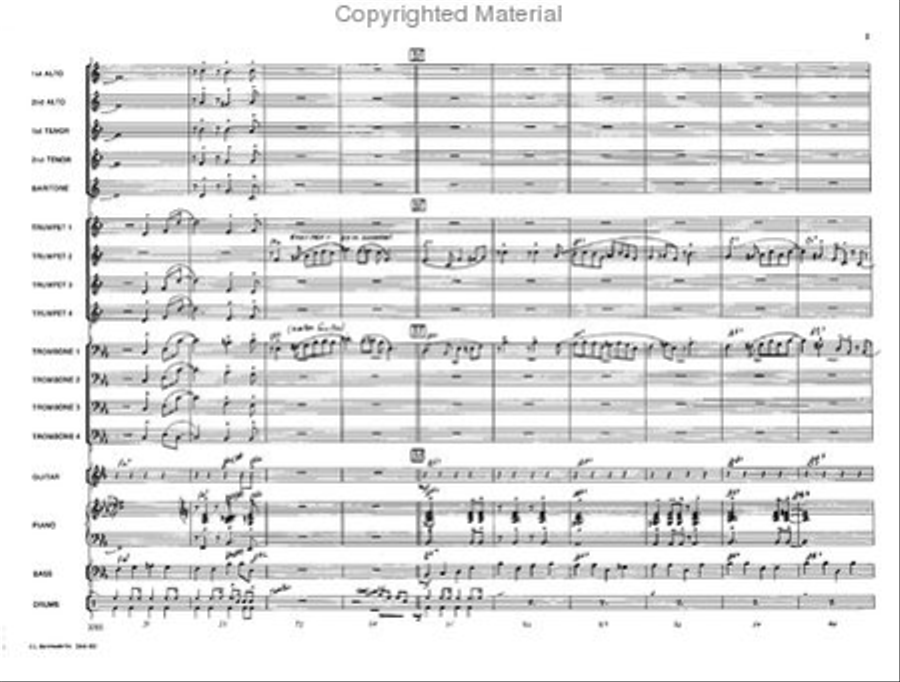 Captain Easy Jazz Ensemble scores gallery preview page 5